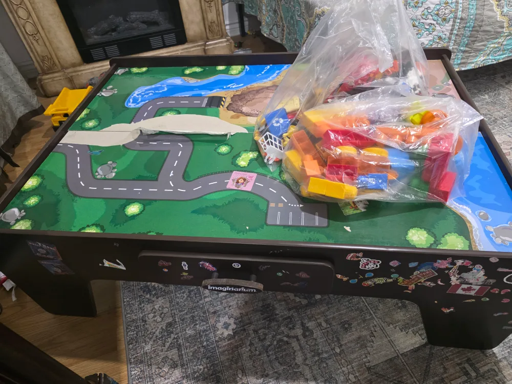 Imaginarium Kids Activity Table with Blocks image indicator(4)