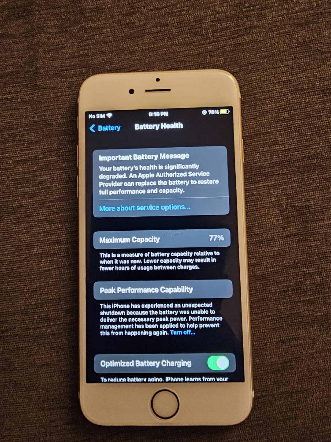 Apple iPhone 6s - Gold - photo 3