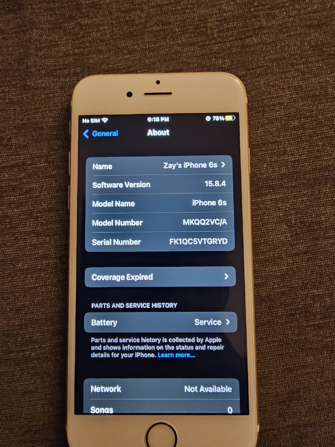 Apple iPhone 6s - Gold - photo 4