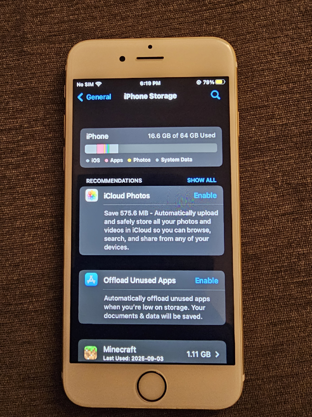 Apple iPhone 6s - Gold - photo 5