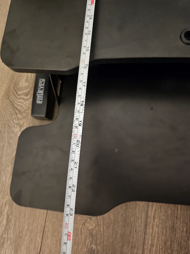 Black Adjustable Standing Desk image indicator(10)