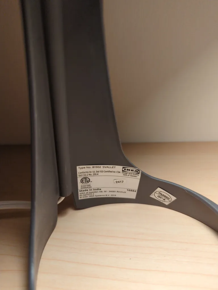 IKEA Svallet Desk Lamp - Grey image indicator(2)