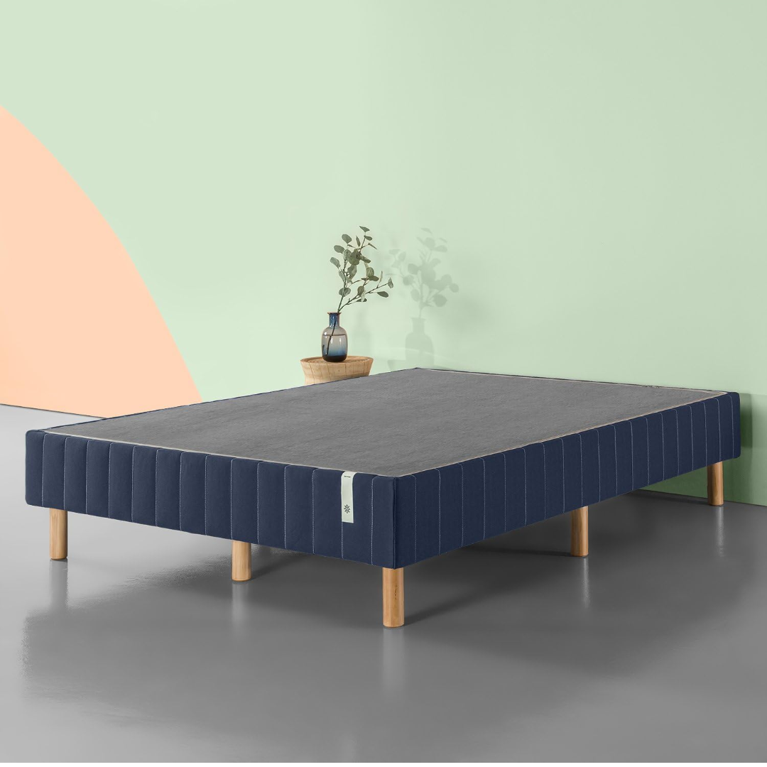 🥕Queen Bed Frame - Navy Blue