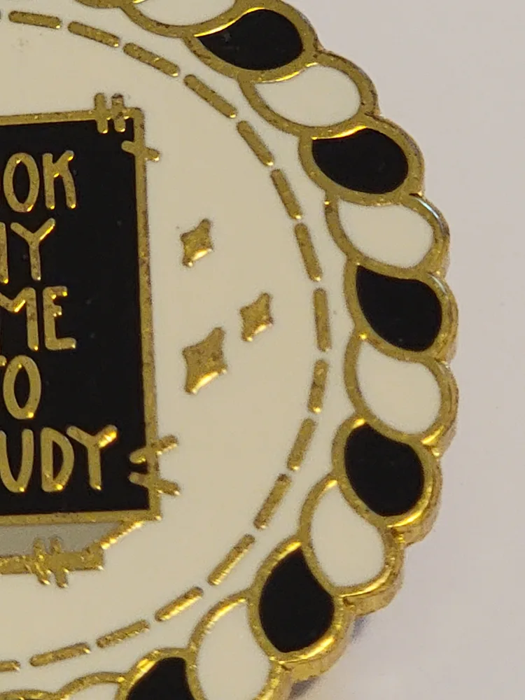 Mia Mouz Enamel Pin - Took My Time to Study image indicator(2)