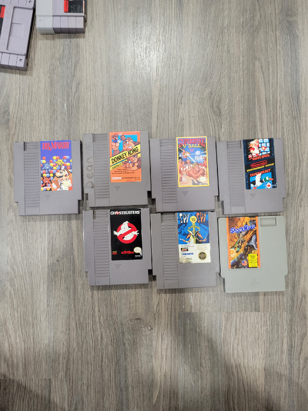 Nintendo NES Games: Dr. Mario, Donkey Kong, Ghostbusters +