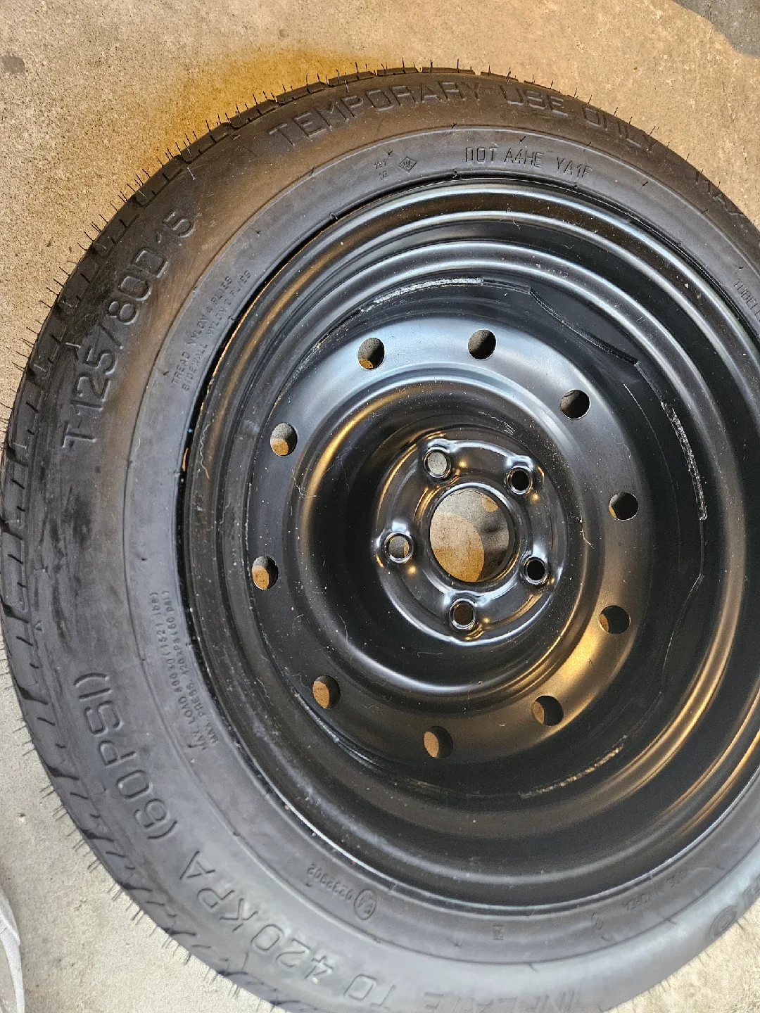 Kumho Spare Tire image indicator(7)