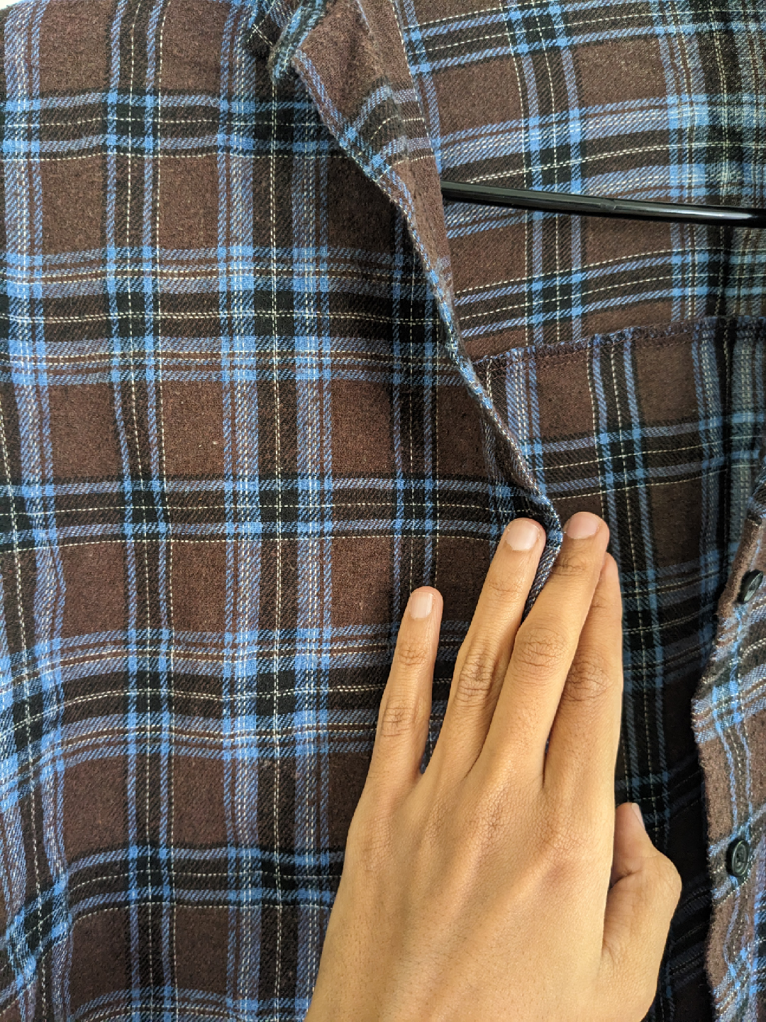 Brown Plaid Flannel Shirt - photo 2