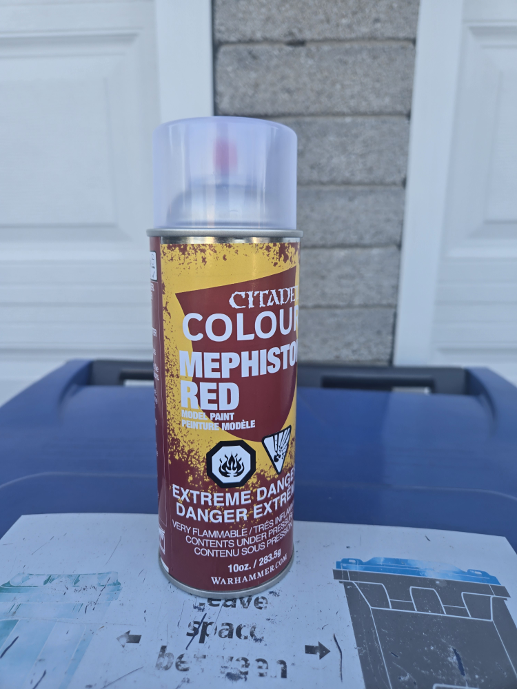 Citadel Colour Mephisto Red Spray Paint