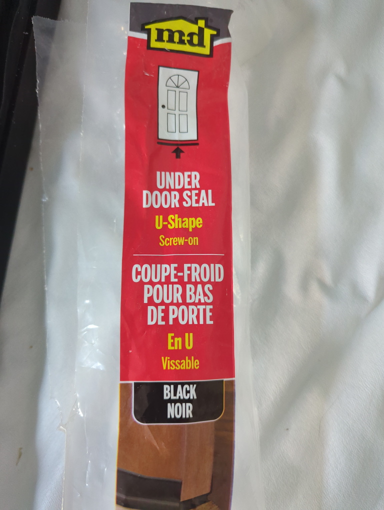 MD Building Products Under Door Seal - Black, 36" - photo 3