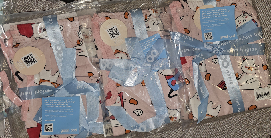Good oOod Pink Cat Pajama Set - New!