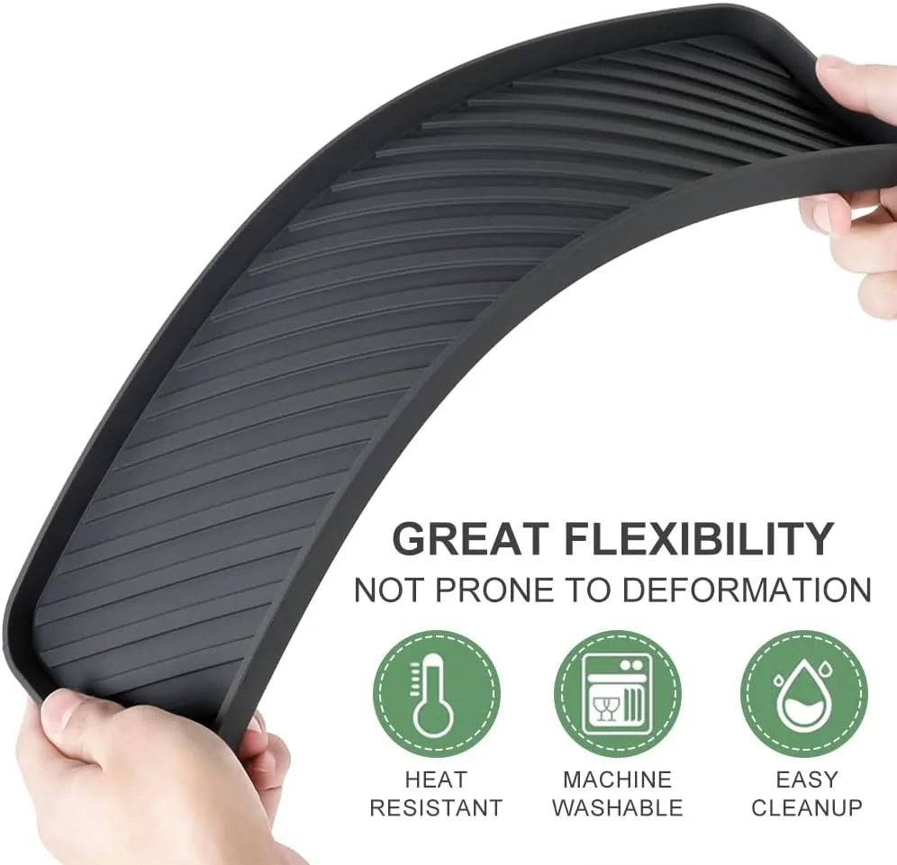 Silicone Faucet Handle Drip Catcher Tray - NEW 🥕 image indicator(3)