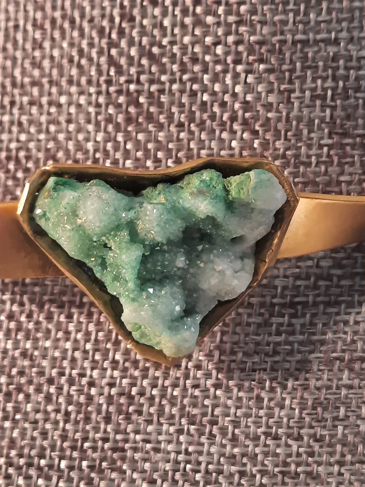 Katerina Vasou  golden choker with geod stone image indicator(4)