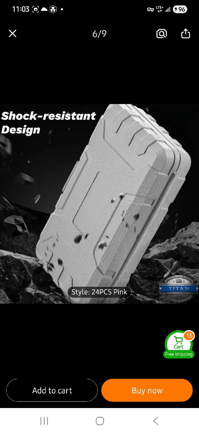 NEW Titan Tools 24PCS Pink Tool Set 🔨 - photo 5