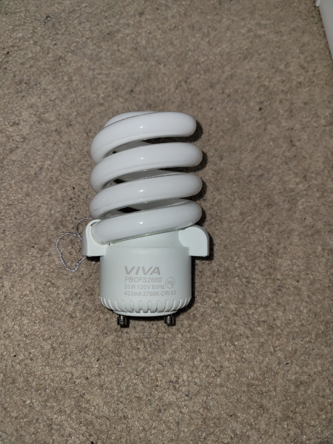 VIVA PBCFS2660 Compact Fluorescent Light Bulb