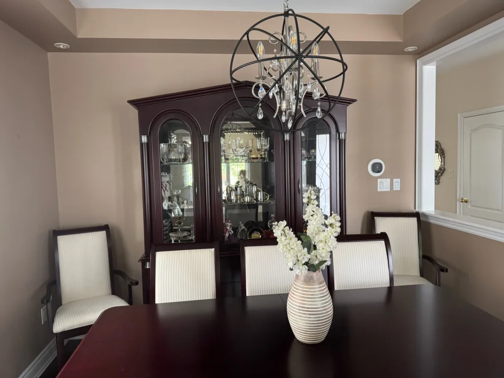 Dining Room Set - Hutch, Table, and 8 Chairs thumbnail