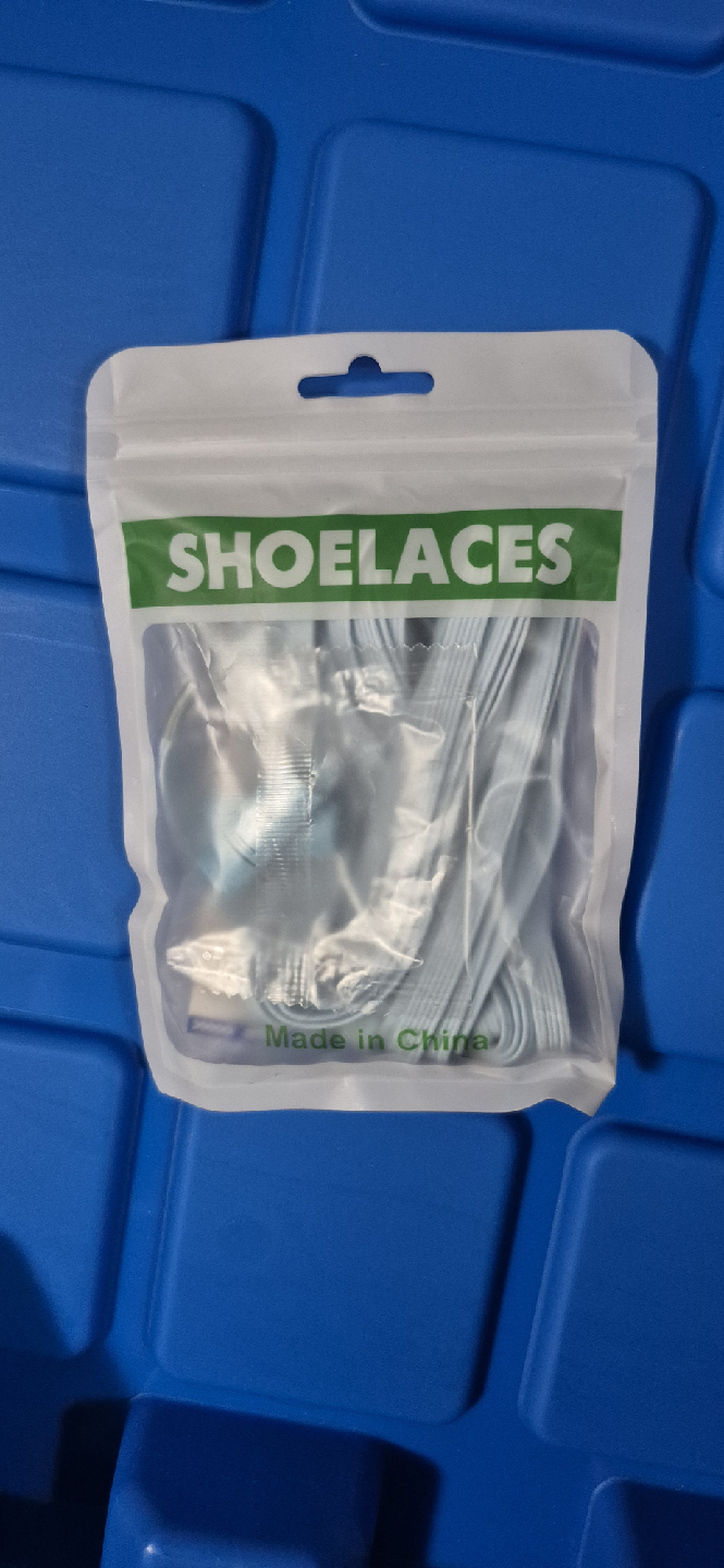 Blue No- Tie Elastic Shoe Laces