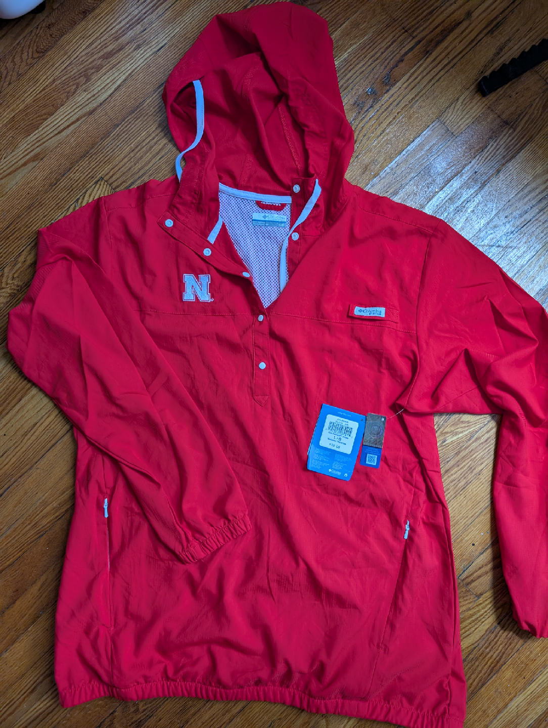 Columbia CLG Tamiami Hoodie, Size L/G, Red 🥕 - photo 3