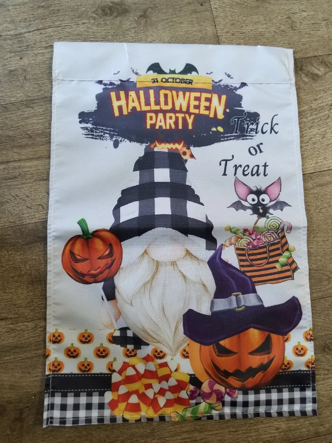Halloween Party Garden Flag thumbnail
