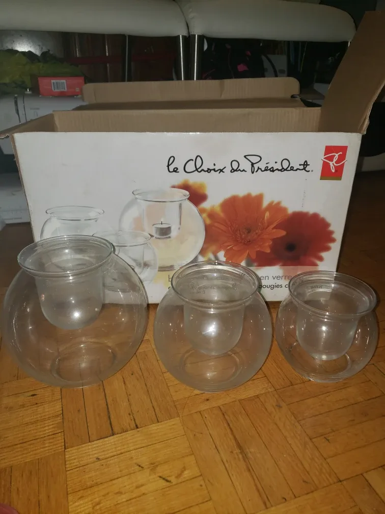 Le Choix du President Candle Holders (Set of 3) thumbnail