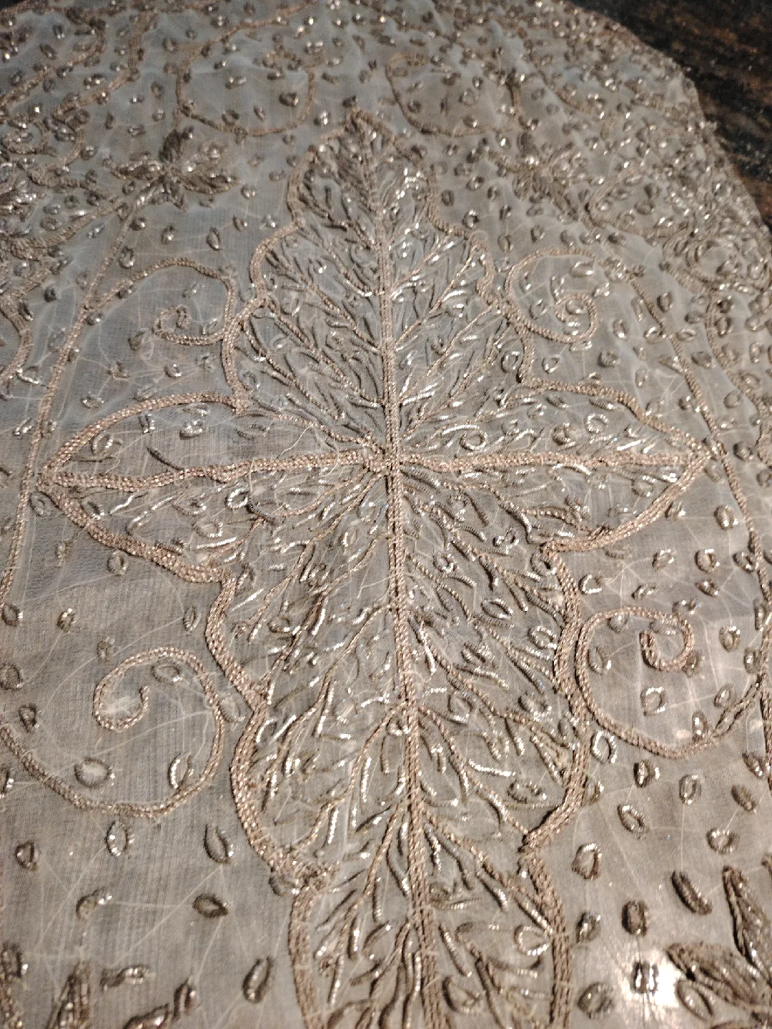 Embroidered Table Runner image indicator(2)