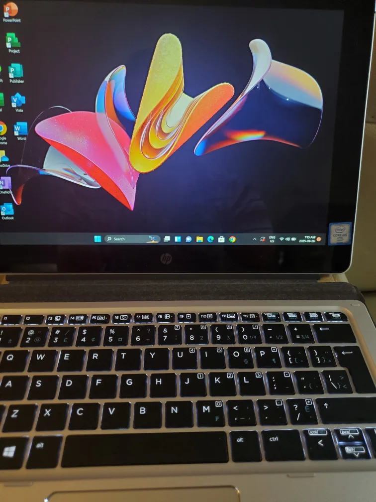 12inch 2 in 1 Touchscreen hp elitebook X 2 1012 g1 Laptop thumbnail