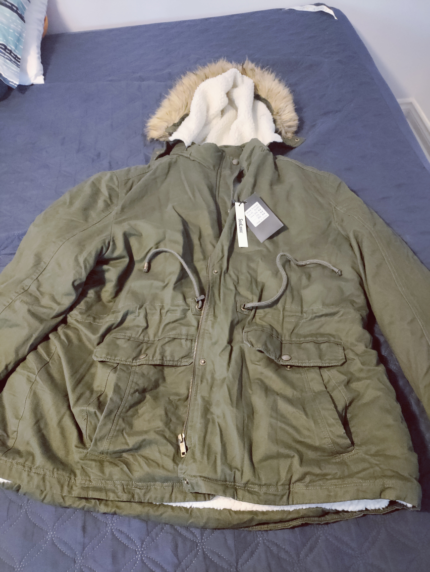 New Soularge 4X Olive Green Winter jacket - photo 4