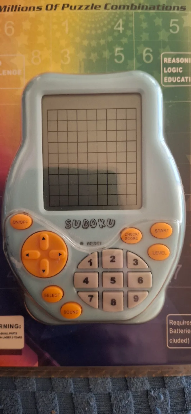 Unopened and Unused Fun Time Sudoku Handheld Game image indicator(3)