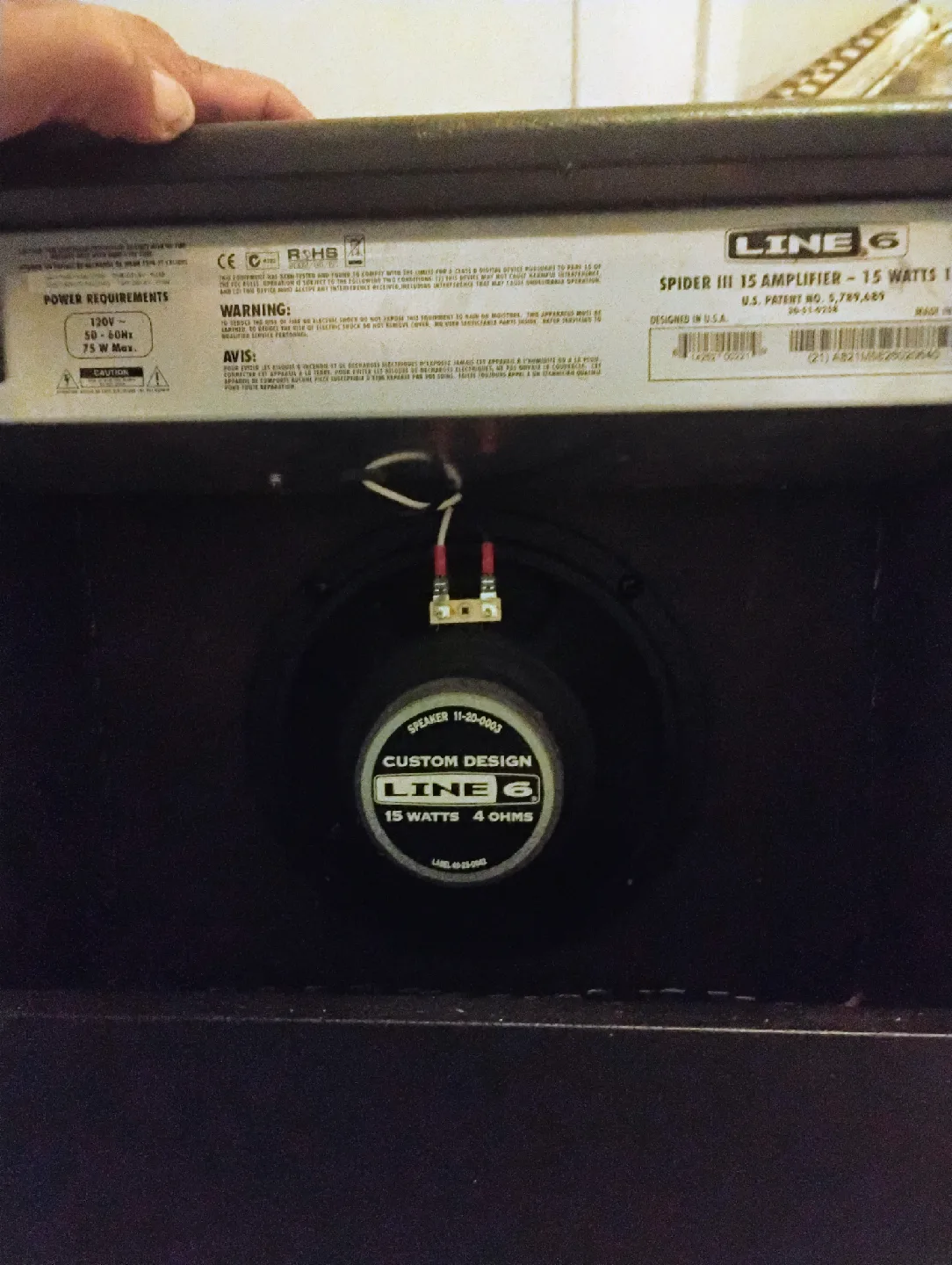 Line 6 Spider III 15 Guitar Amplifier image indicator(6)