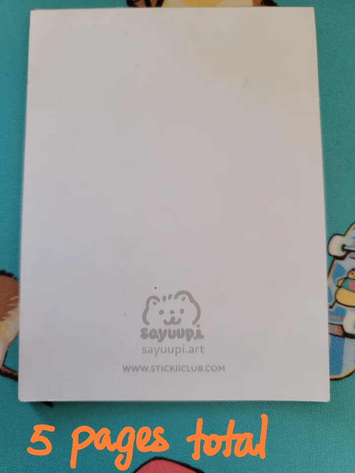 🥕 4 Assorted Notepads from Stickii Club image indicator(4)