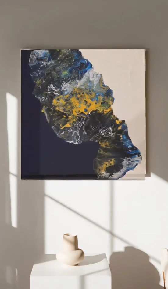 Abstract Fluid Art Painting [never used] image indicator(2)