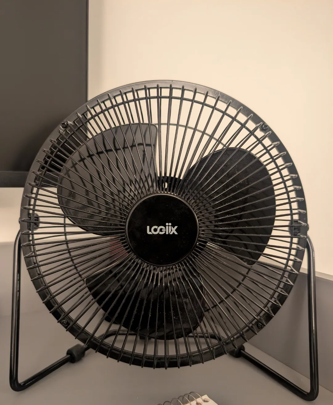 Logiix Black Desk Fan thumbnail