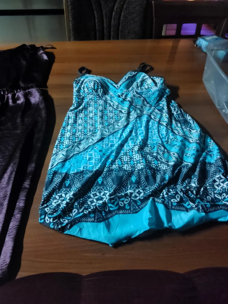 Turquoise Patterned Sundress thumbnail