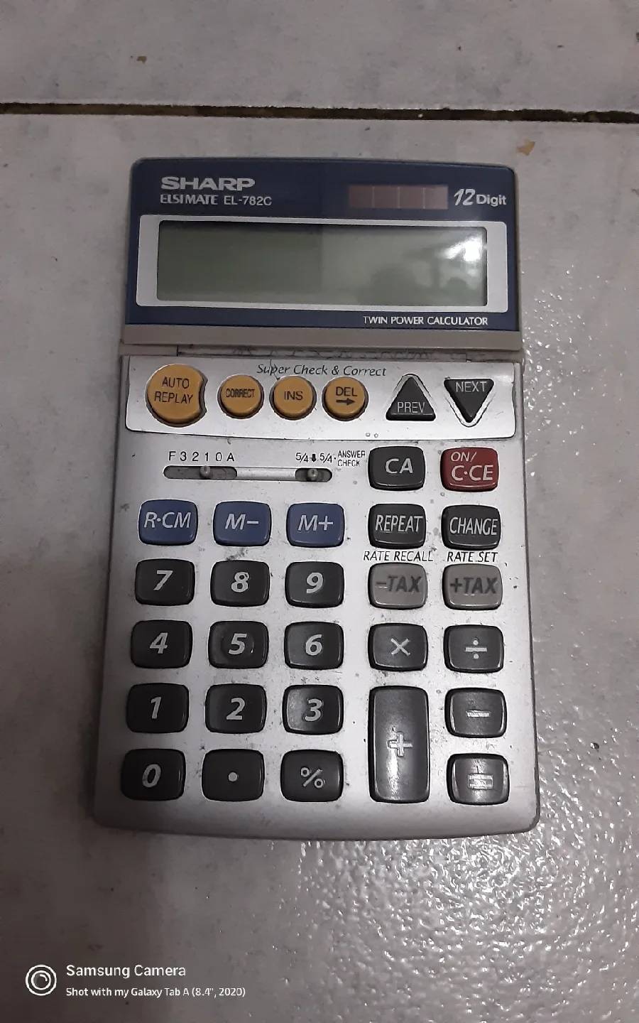 Sharp EL-782C Calculator- Professional image indicator(2)