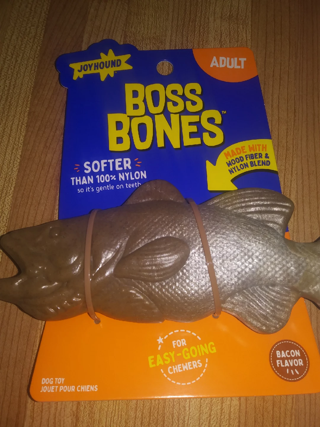 Joyhound Boss Bones Adult Dog Toy