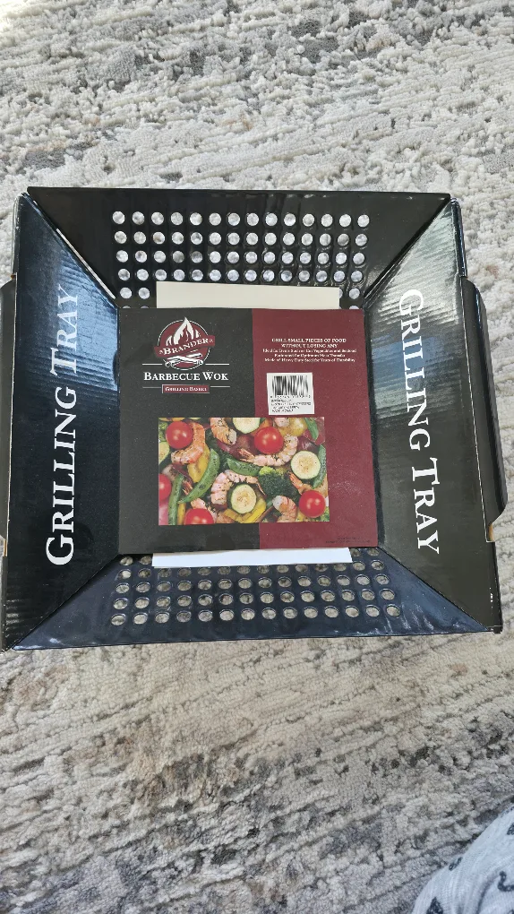 Brander Barbecue Wok Grilling Basket thumbnail