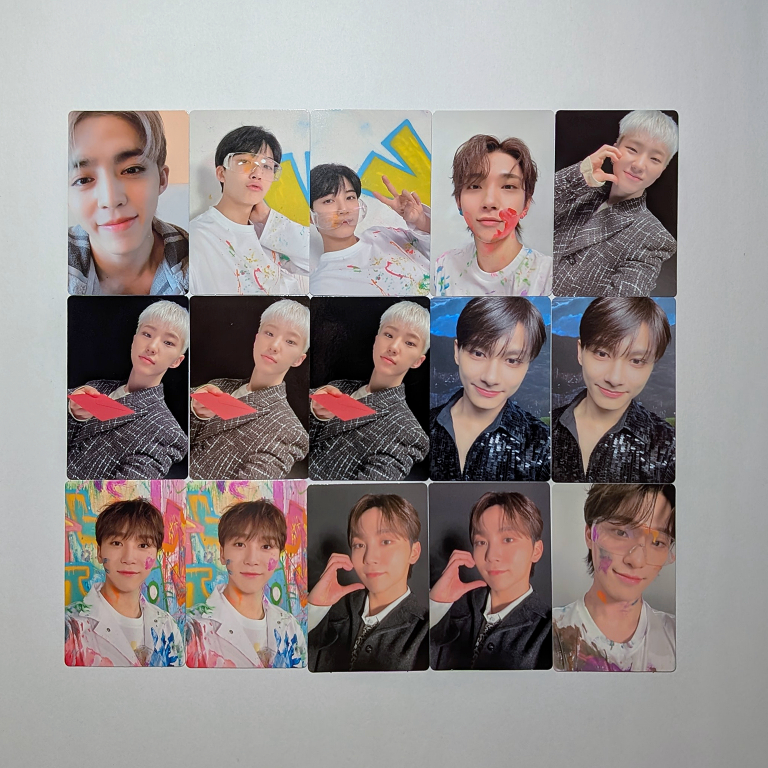seventeen - Face the Sun (Carat Version) Photocards