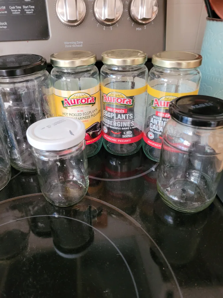 Free Assorted Glass Jars