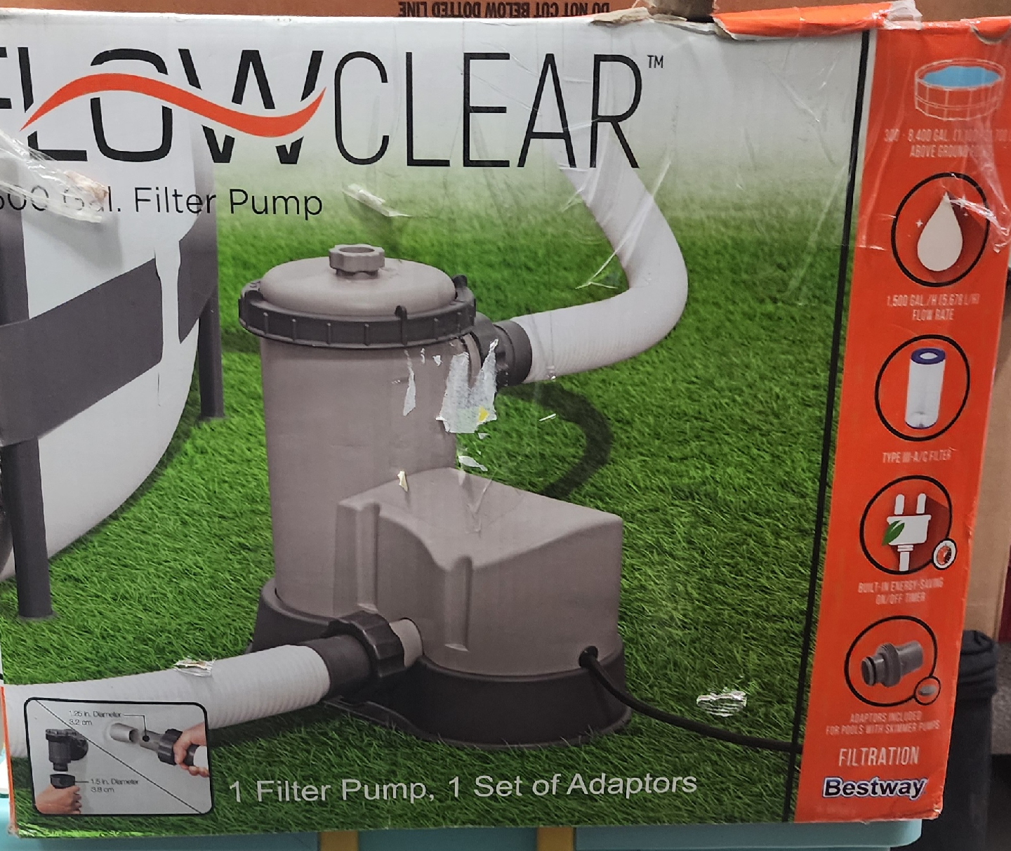 Flowclear 1,500 Gal. Filter Pump