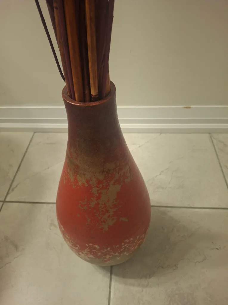 Decorative Vase with Sticks thumbnail