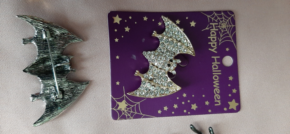 Halloween Themed Rhinestone Pins$10 each - photo 3