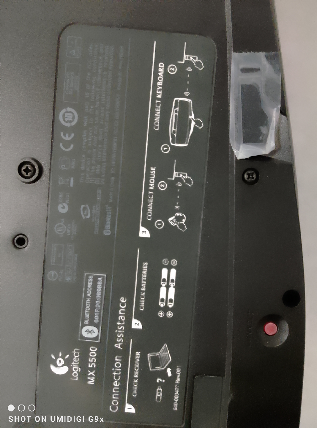 Logitech MX 5500 Wireless Keyboard - photo 2
