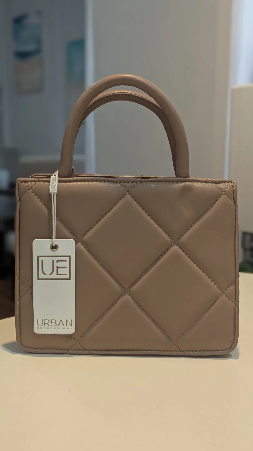 Urban Expressions Quilted Top Handle Bag thumbnail