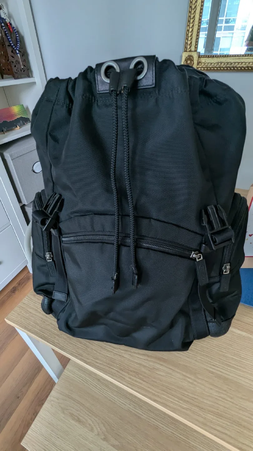 Coach Black Backpack image indicator(3)