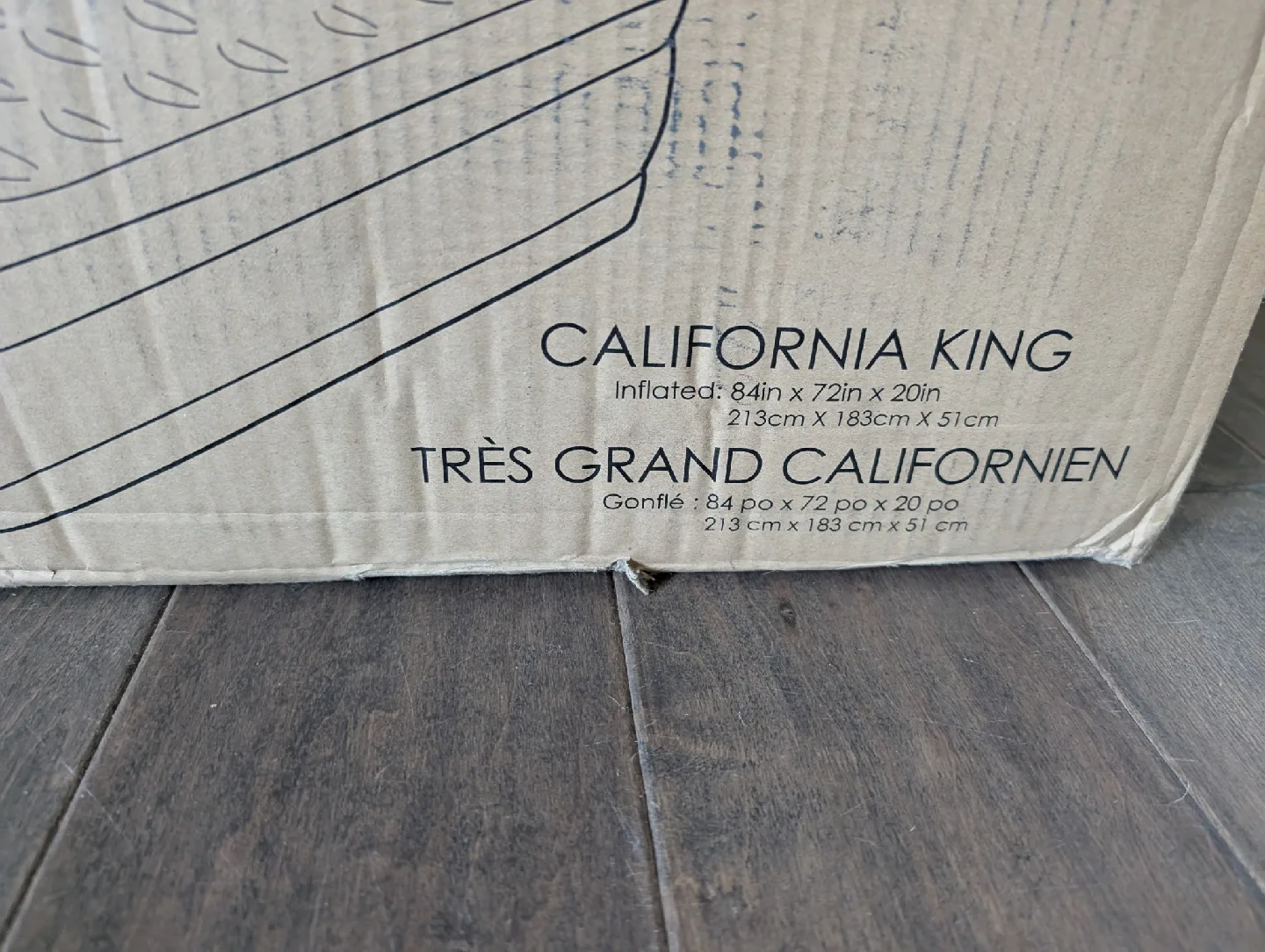 Brand New King Koil California King Air Mattress For Sale image indicator(5)