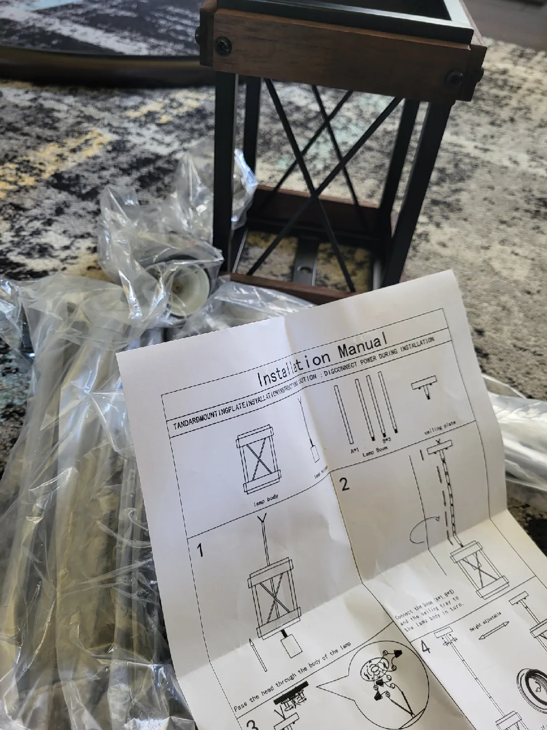 HOXIYA Farmhouse Pendant Light - 2 Pack image indicator(7)