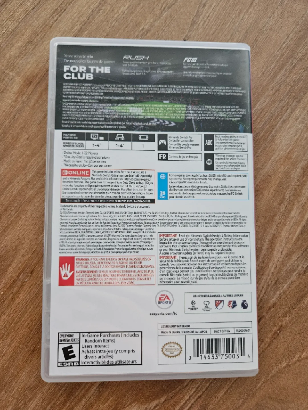 EA Sports FC 25 Nintendo Switch Game image indicator(2)