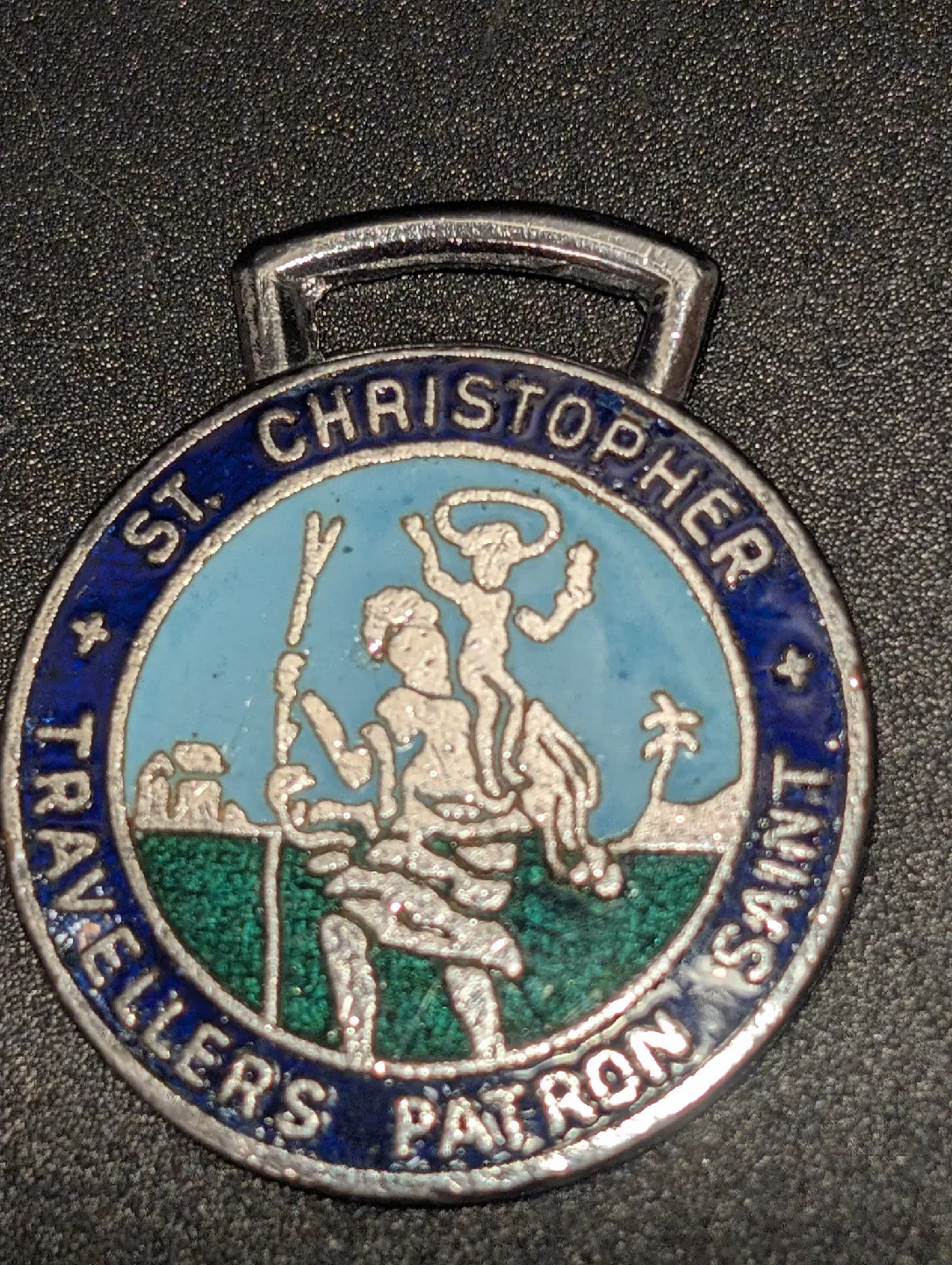St. Christopher Traveller's Patron Saint Medal image indicator(2)