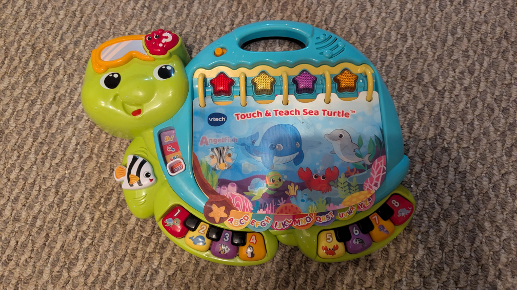 VTech Touch & Teach Sea Turtle Toy