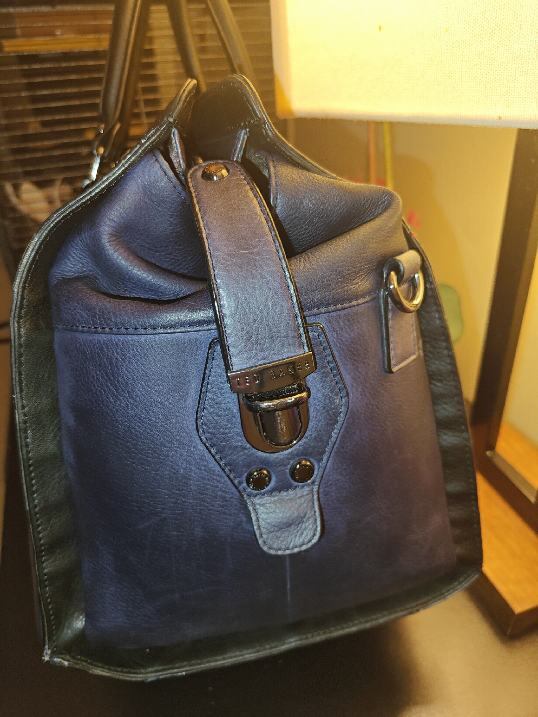 Ted Baker London Leather Duffle  luxury bag - photo 5
