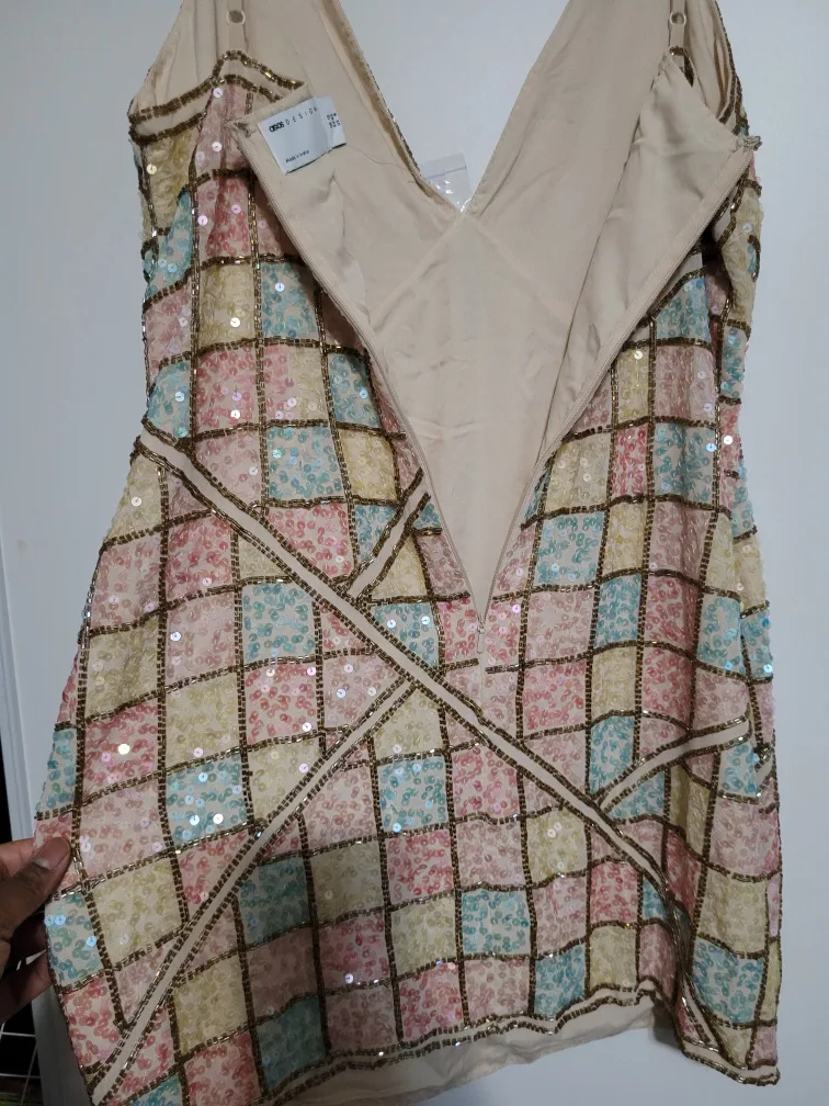 ASOS Design Sequin Mini Dress NEW! image indicator(4)